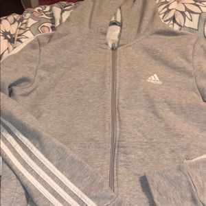 Adidas grey jacket